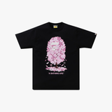 Bape Tee Sakura Black