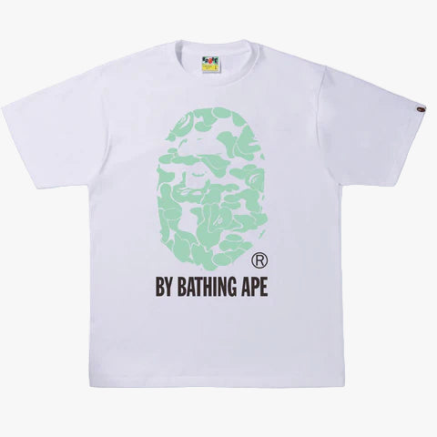 BAPE Big HeadGreen White Tee