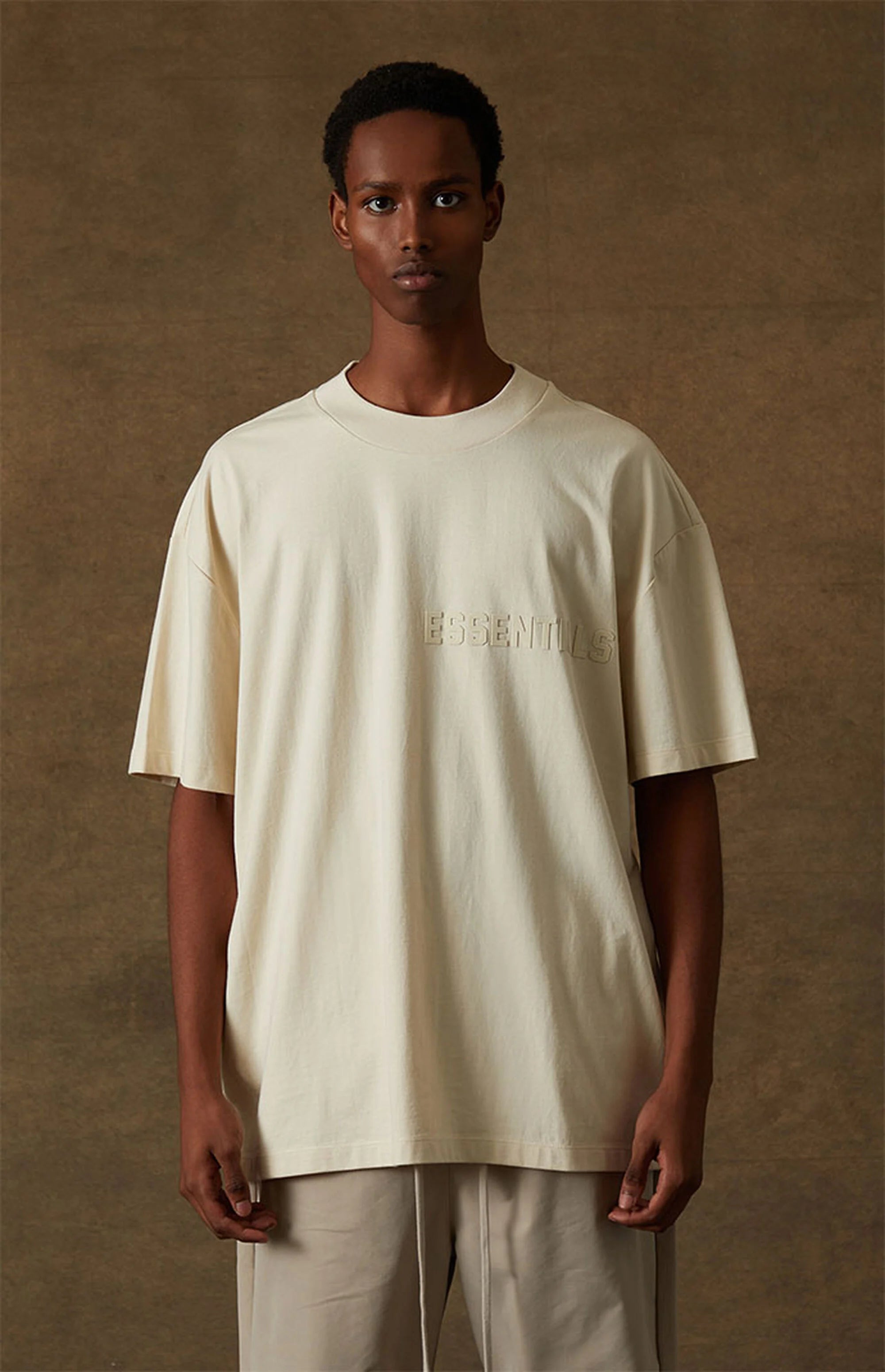 Essentials Fear Of God Tee Light Cream