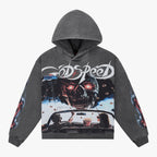 Godspeed Drive In Hoodie Grey Wash