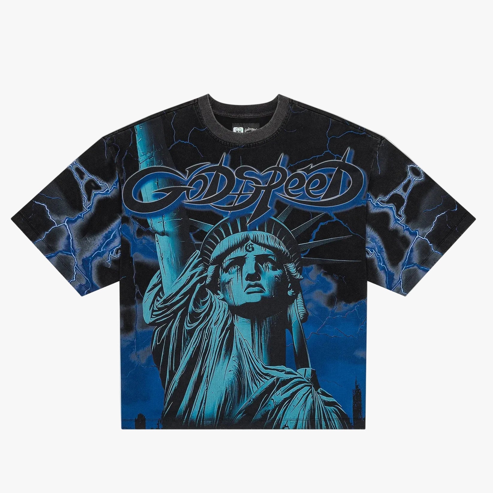 Godspeed VOLTAGE T SHIRT BLUE