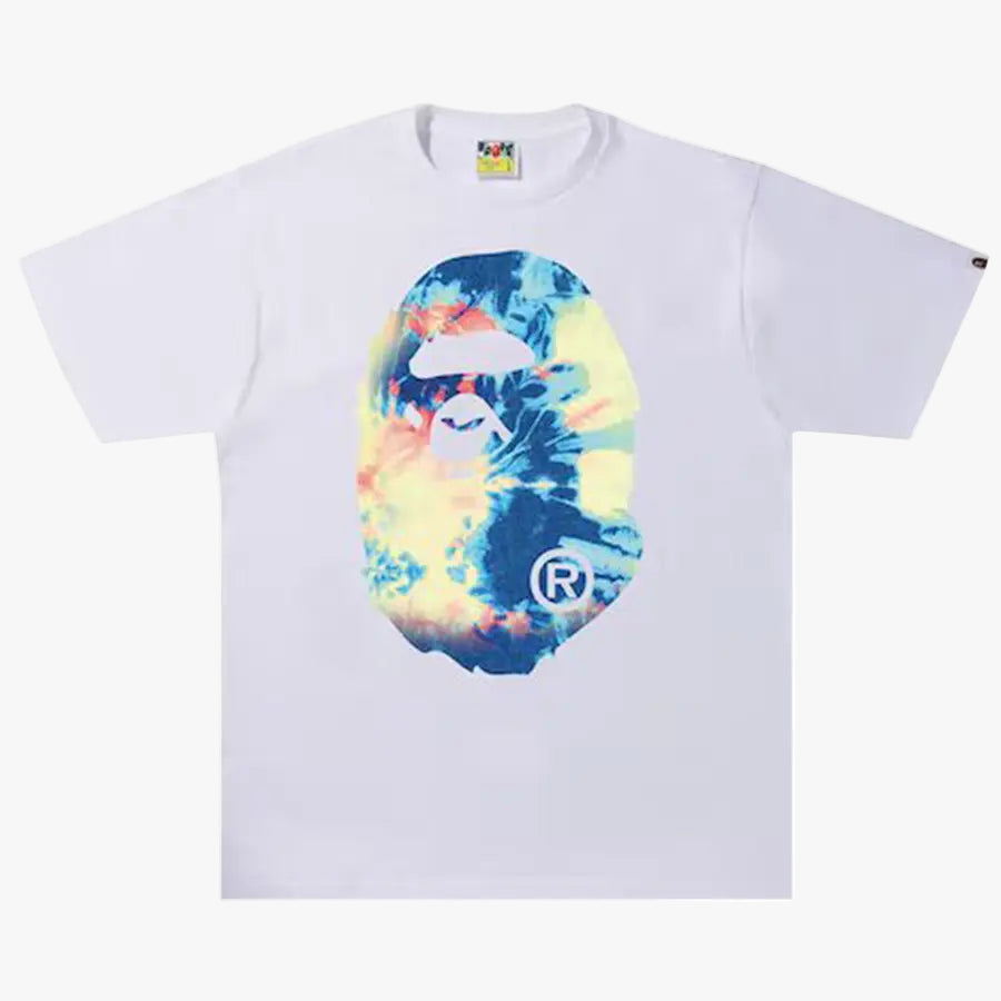 Bape Tie Dye Big Head Ape