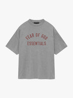 Essentials Fear Of God Tee Dark Heather