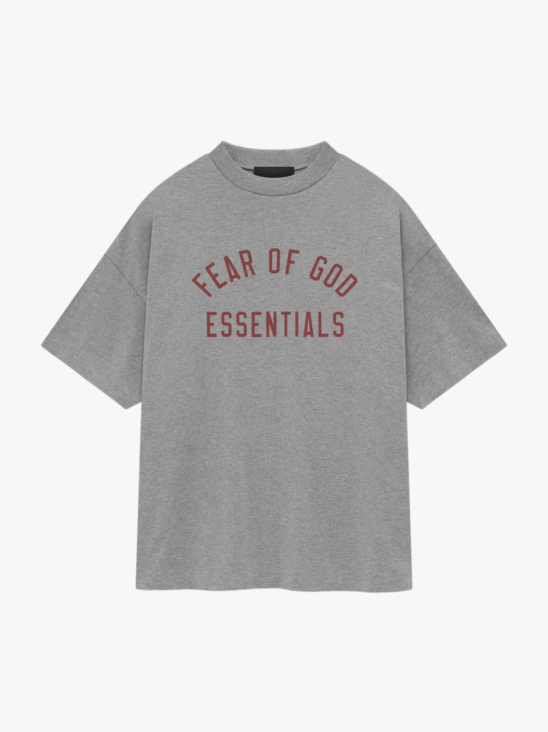 Essentials Fear Of God Tee Dark Heather
