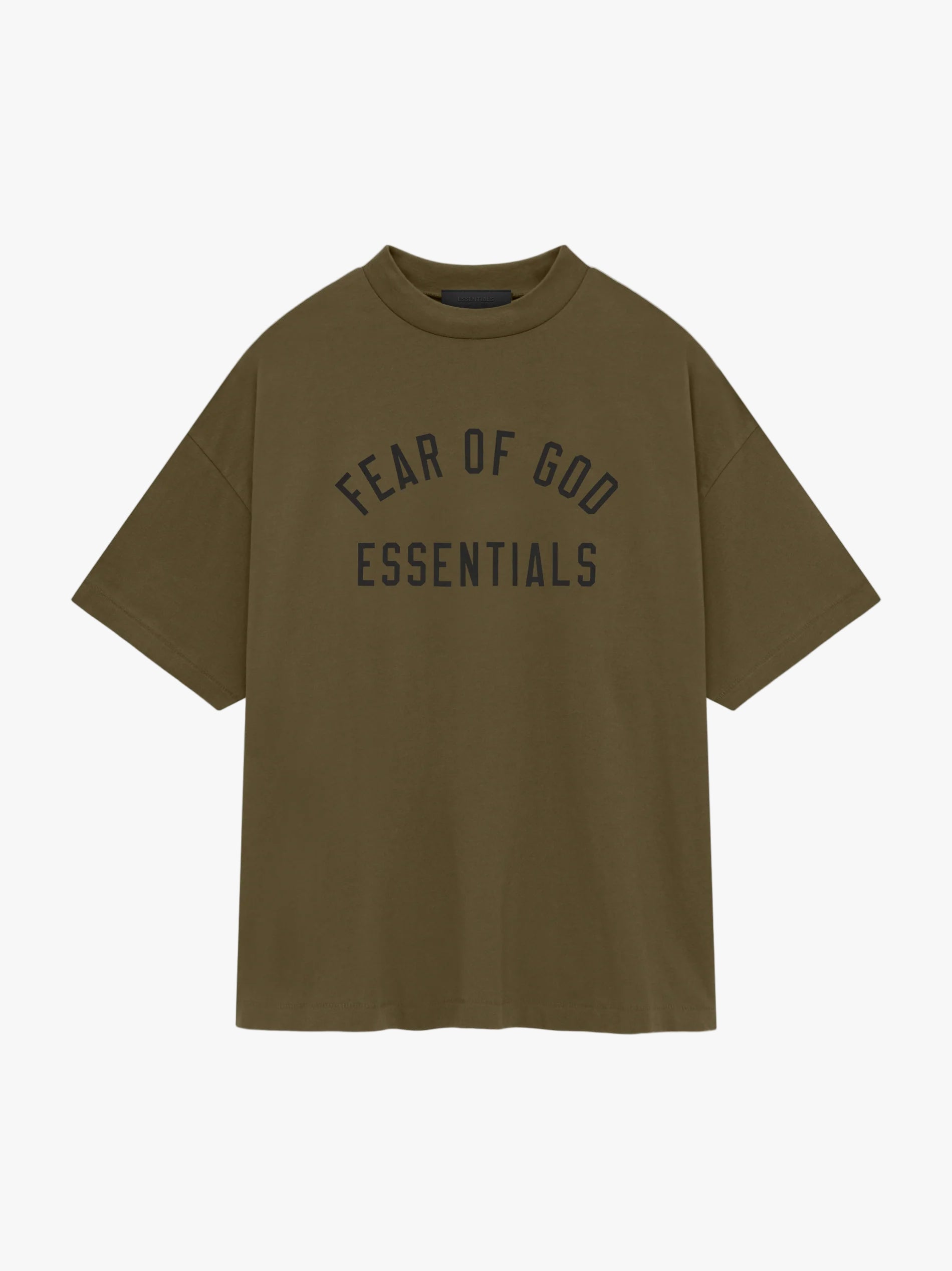 Essentials Fear Of God Tee Olive