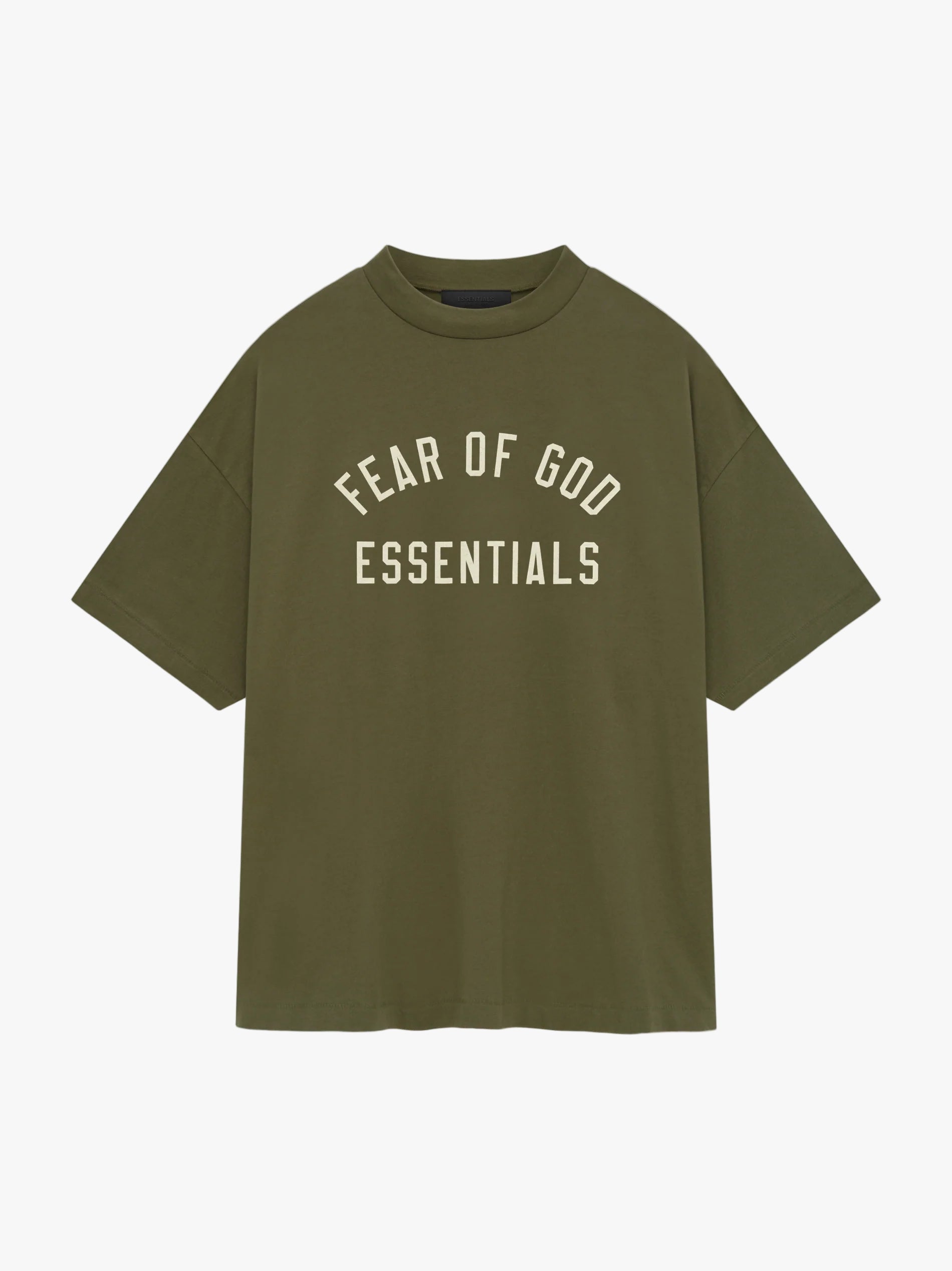 Essentials Fear Of God Tee Military