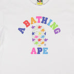 Bape ABC Rainbow Tee