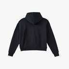 AZVA Crystal Cactus Zip Black Hoodie