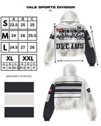 Vale Forever Collage Zip Up Hoodie Oreo