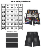 Vale Forever Black 1980s Jorts 'Black/Wash'