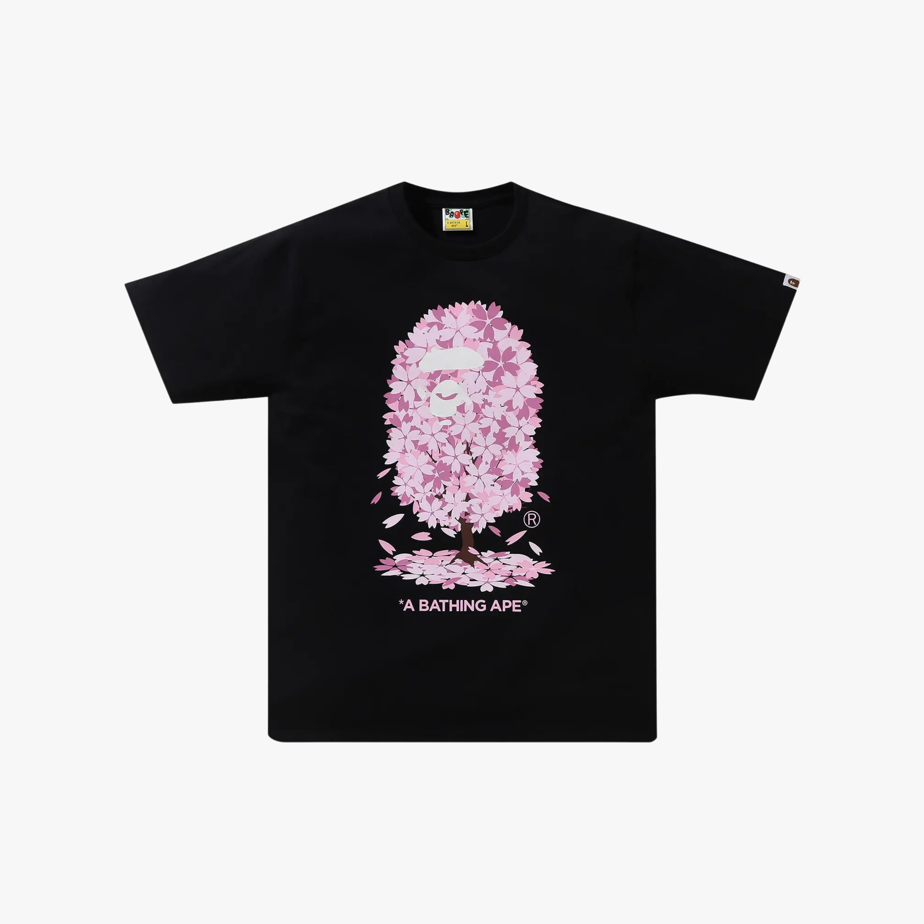 Bape Tee Sakura Black