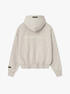 Essentials Fear Of God Heather Stone Zip Up