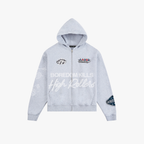Boredom Kills Highroller Hoodie Grey