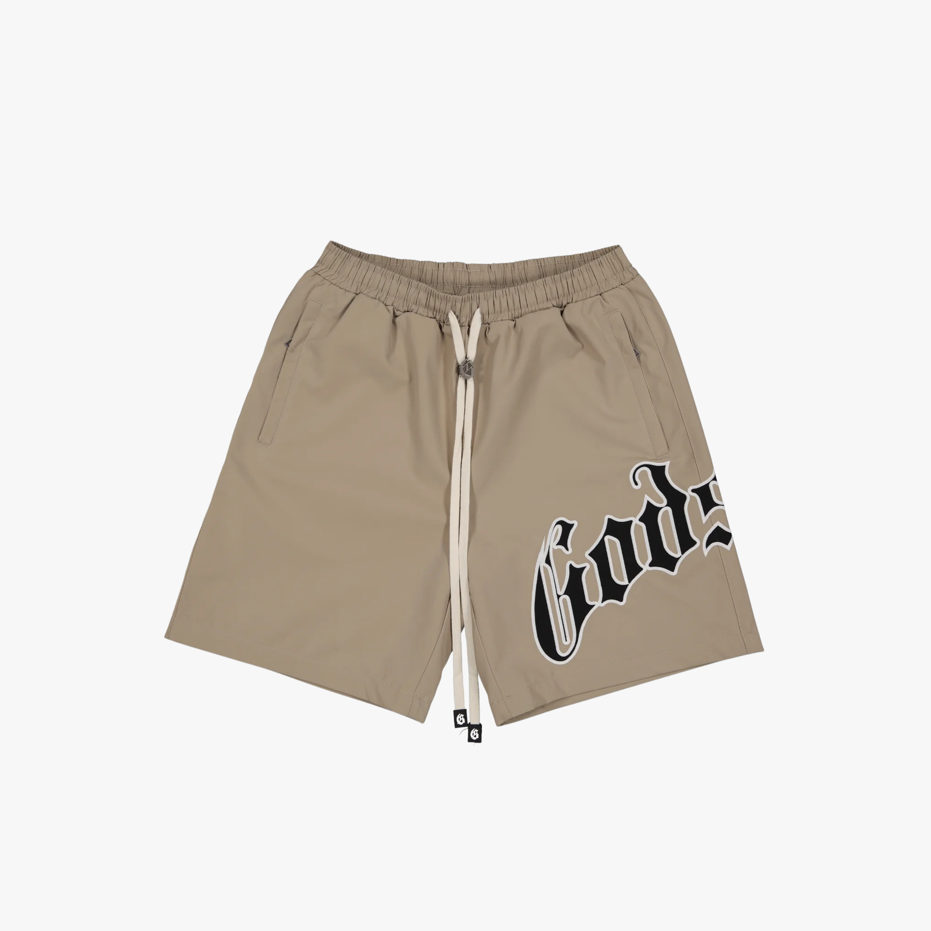 Godspeed OG Logo Nylon Shorts Sand