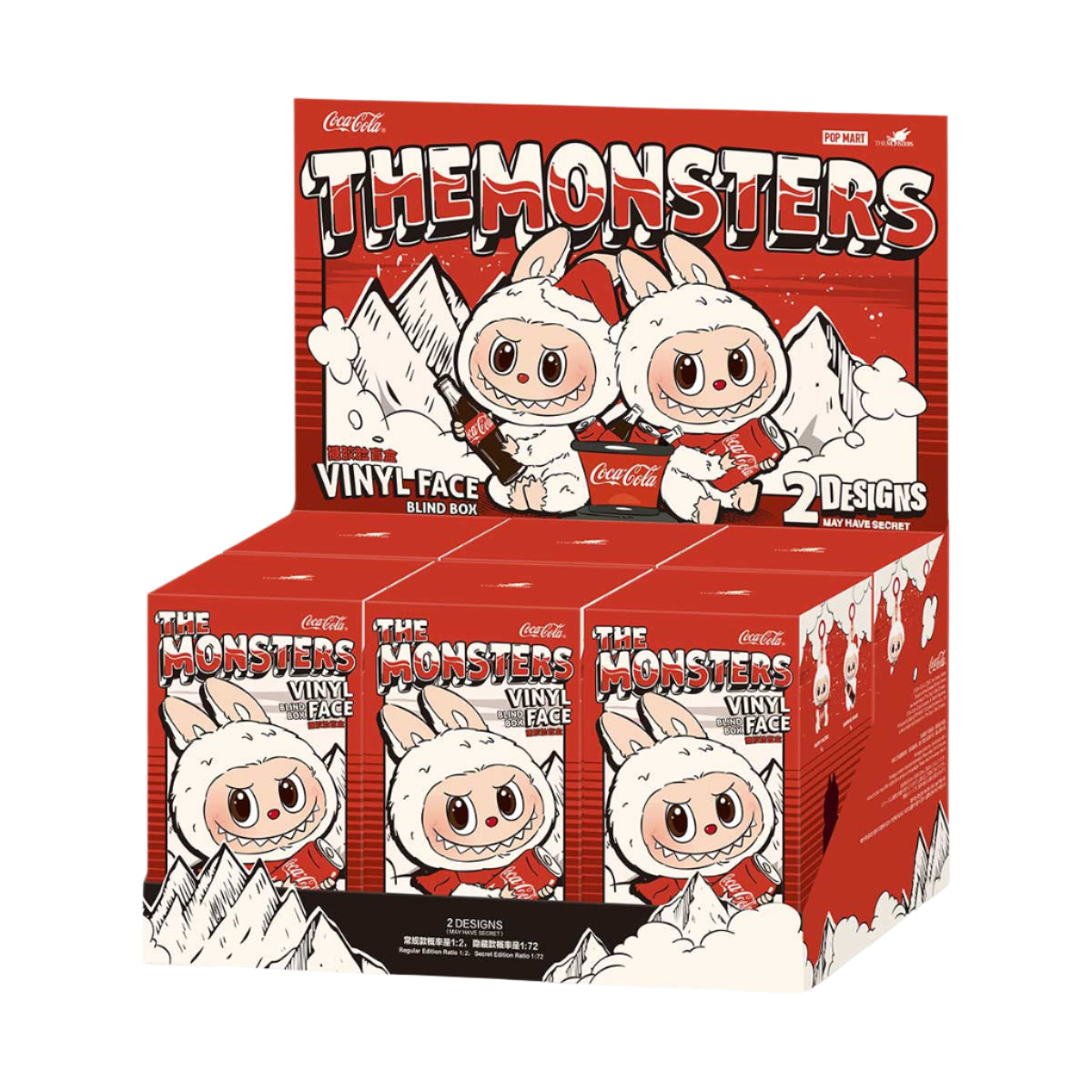 LabubuCoca Cola Monsters (Full Case 6ct)