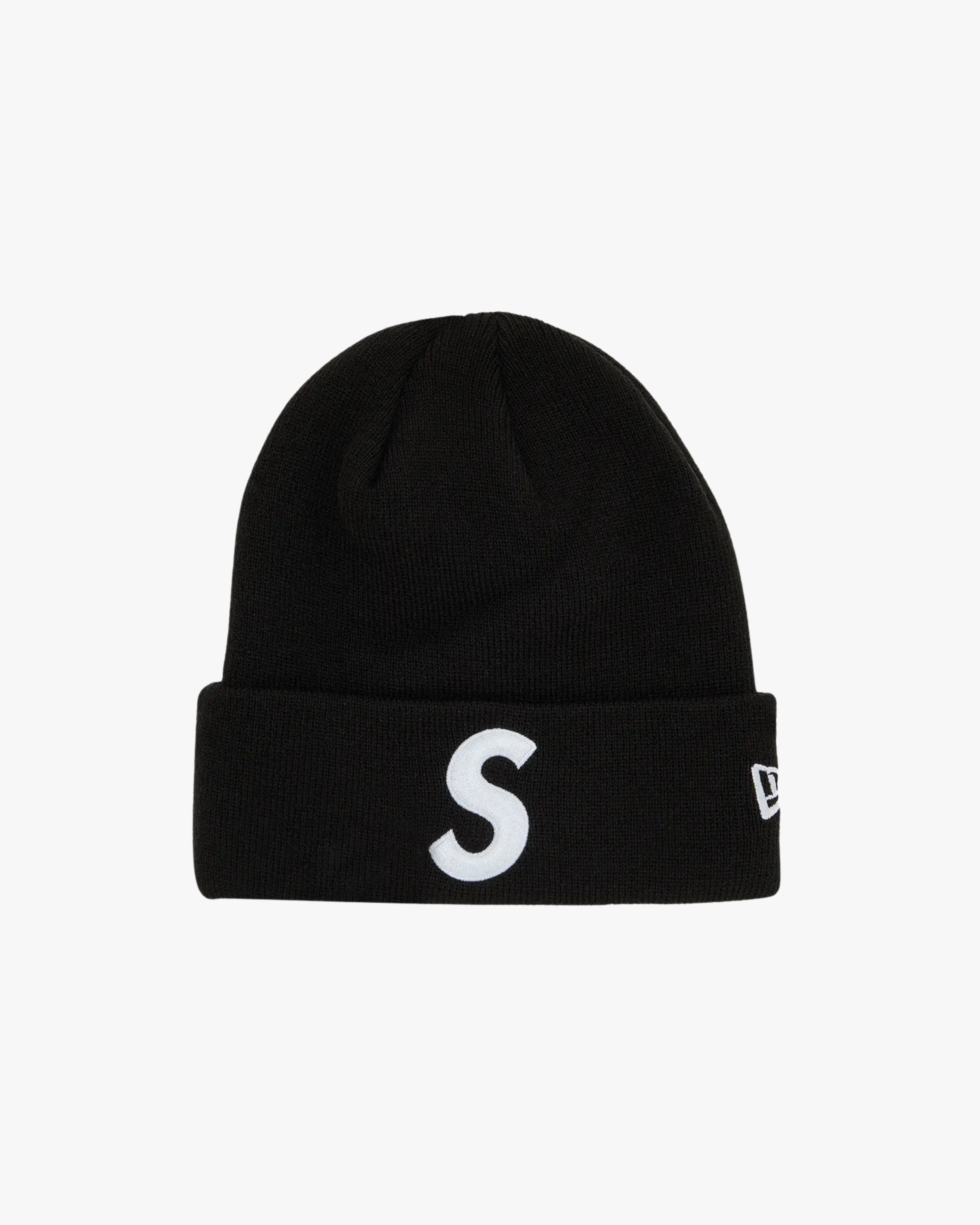 Supreme New Era S Logo Beanie (FW24) Black