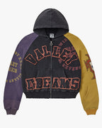 Vale Two Tone Zip Up