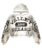 Vale Forever Spiral Zip Up Ash Grey
