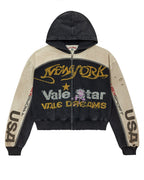 Vale Forever Vale Star Zip Up Dest/Black/Tan