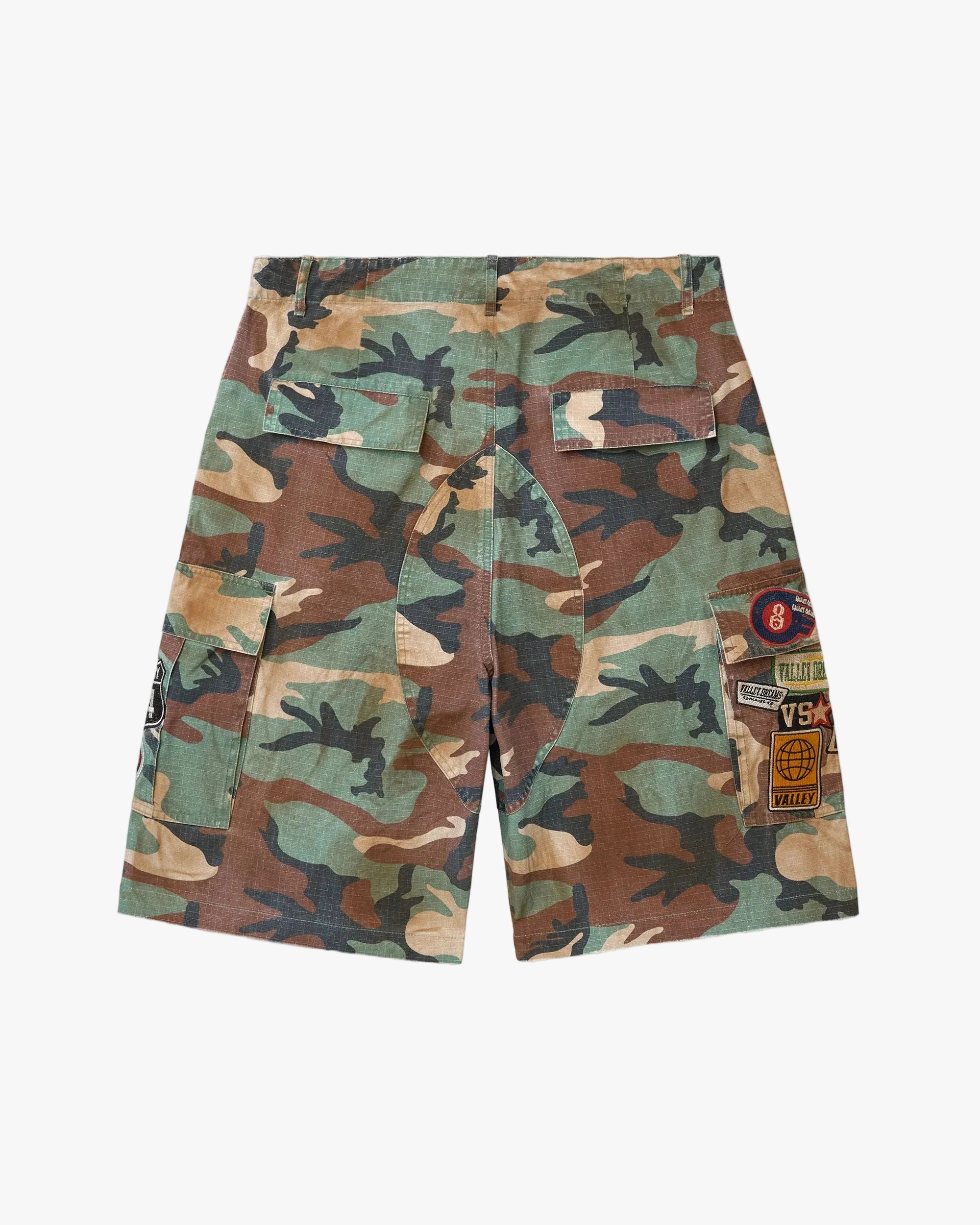 VALE FOREVER DIY Camo Jorts