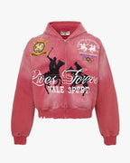 Vale Forever Rockefeller Red Zip Up