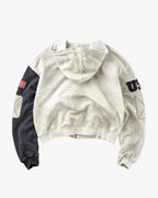 Vale Forever Collage Zip Up Hoodie Oreo