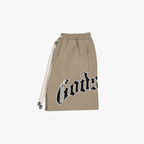Godspeed OG Logo Nylon Shorts Sand