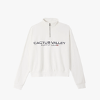 Azva USA QUARTER ZIP White