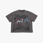 Mixed Emotion Friends Grey Tee