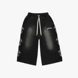 Godspeed NIOR Studded 3TQR Shorts Black
