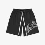 GodSpeed OG Logo Nylon Shorts Black/ White