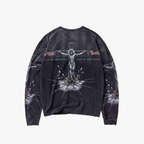 Vale Forever Concrete Cross Longsleeve Black