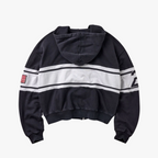 Vale Forever Black Cursive Zip Up Hoodie