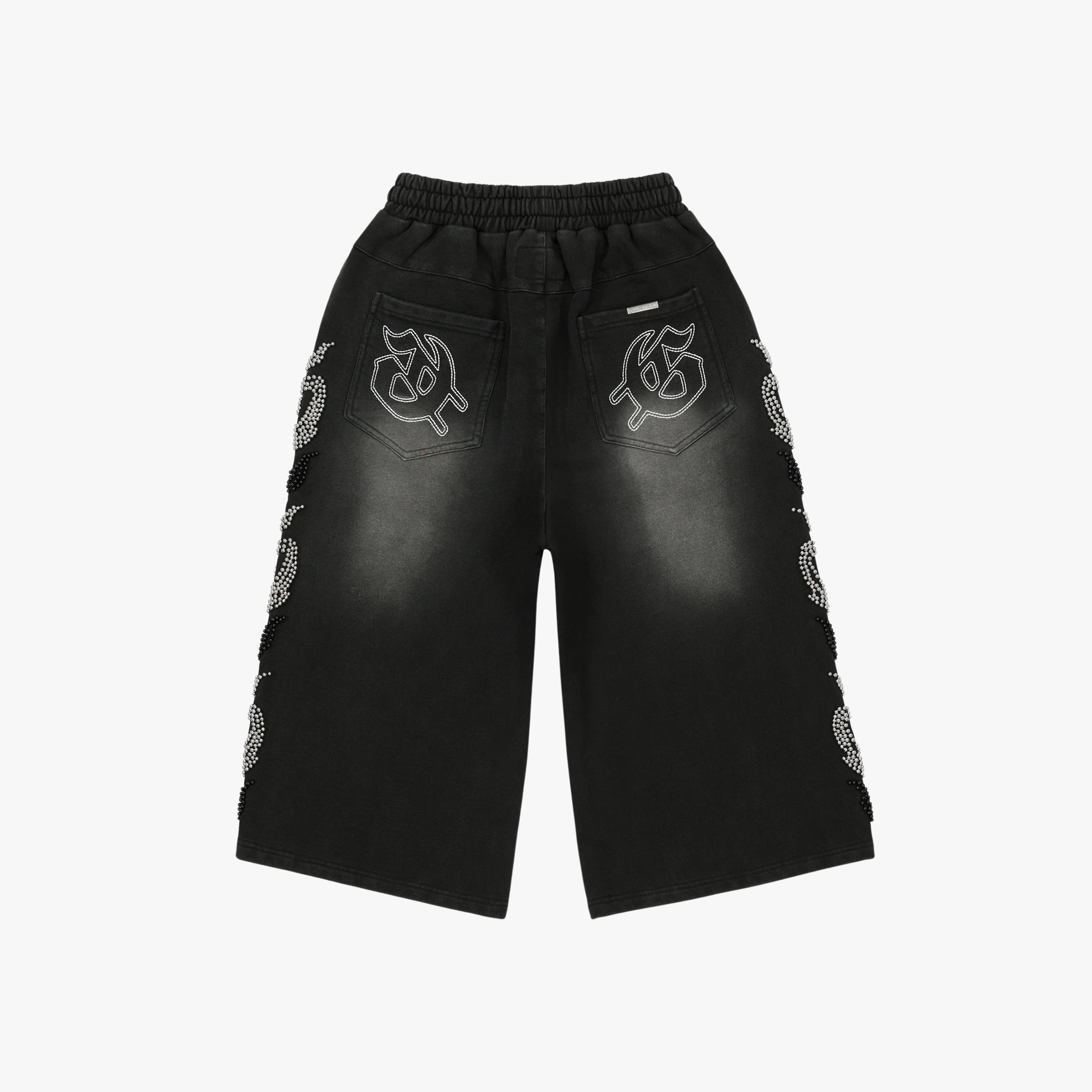 Godspeed NIOR Studded 3TQR Shorts Black