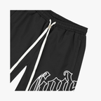GodSpeed OG Logo Nylon Shorts Black/ White