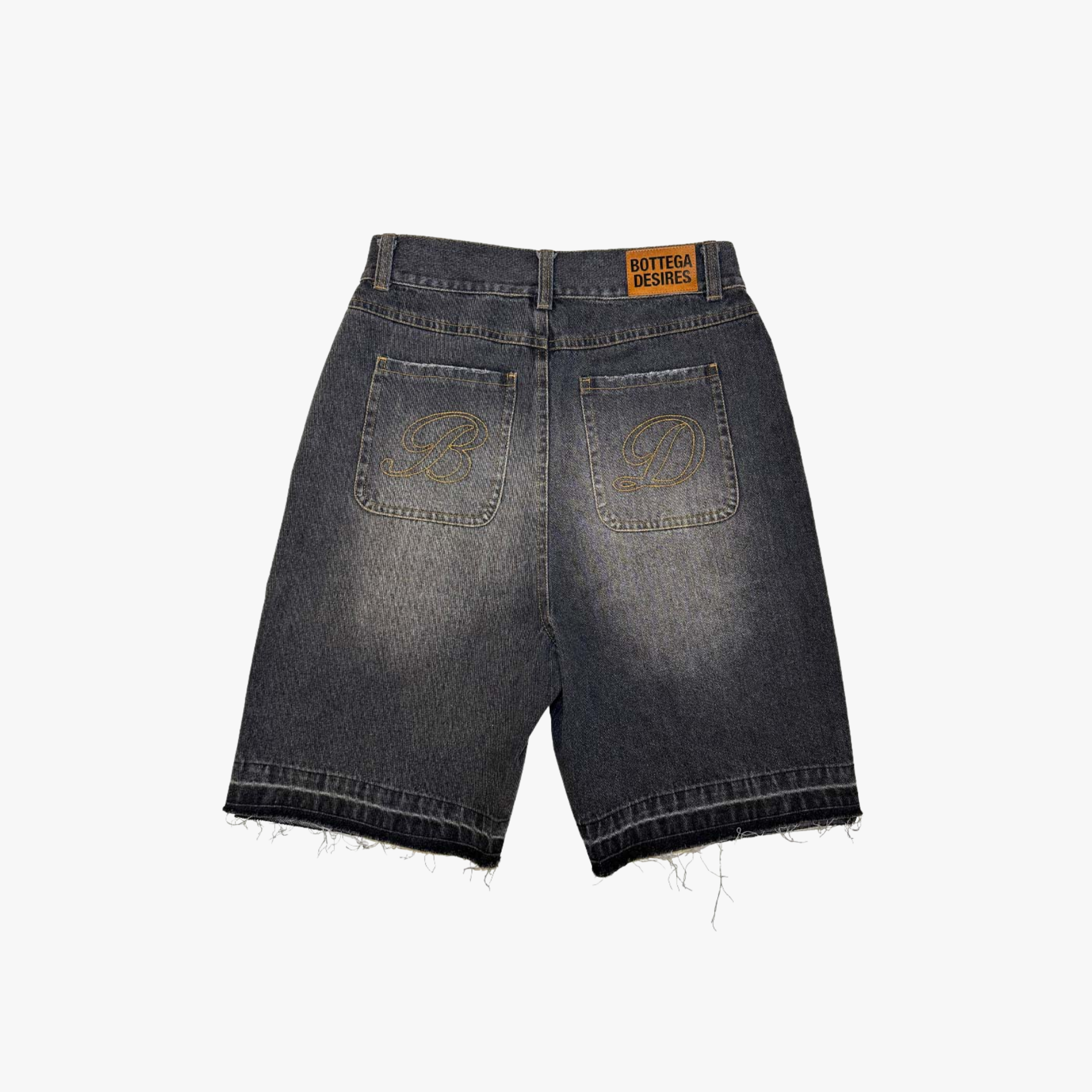 Bottega Desires Denim Jorts Black