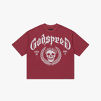 Godspeed Victor Crest Tee Red