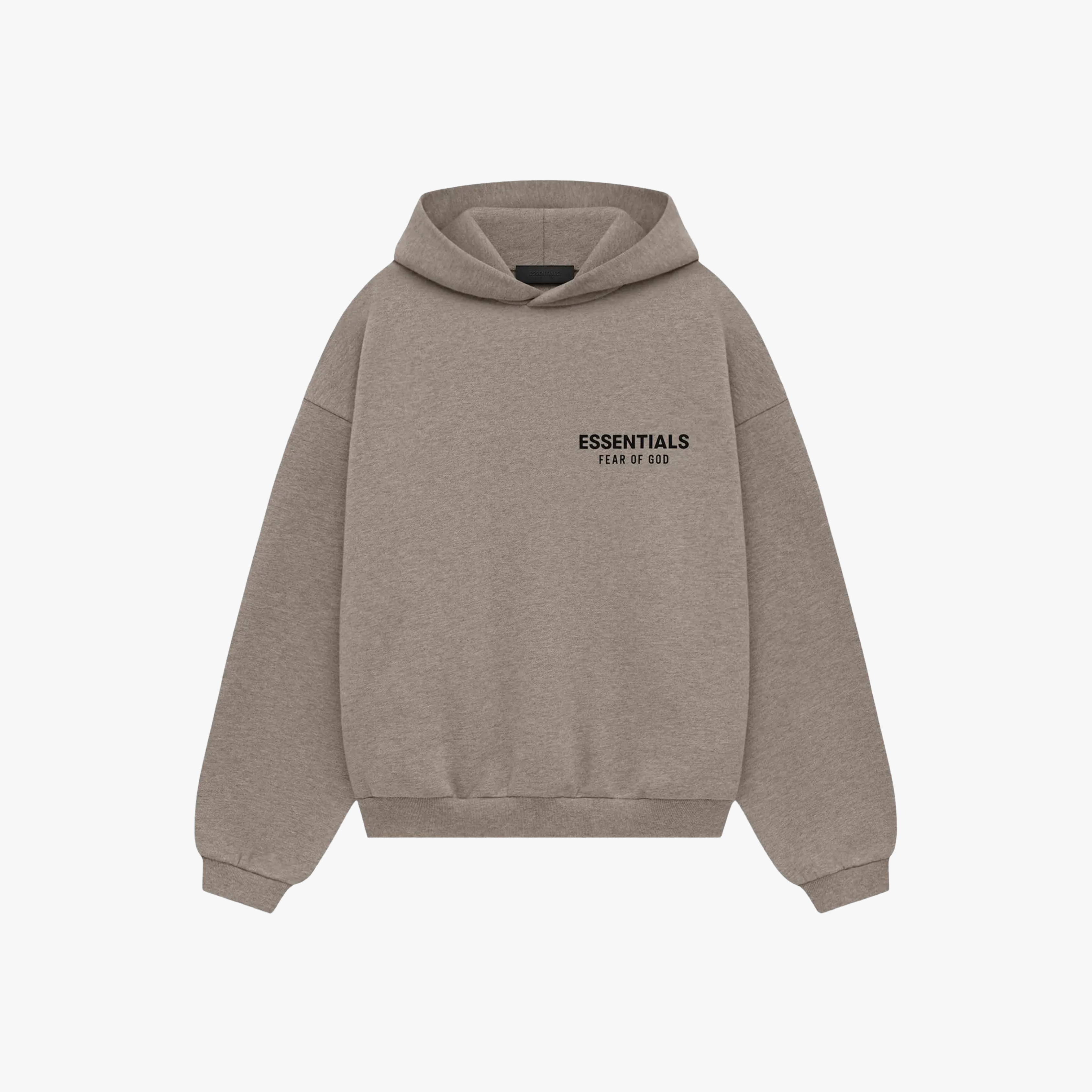 Essentials Fear Of God Fleece Hoodie Heather Gray