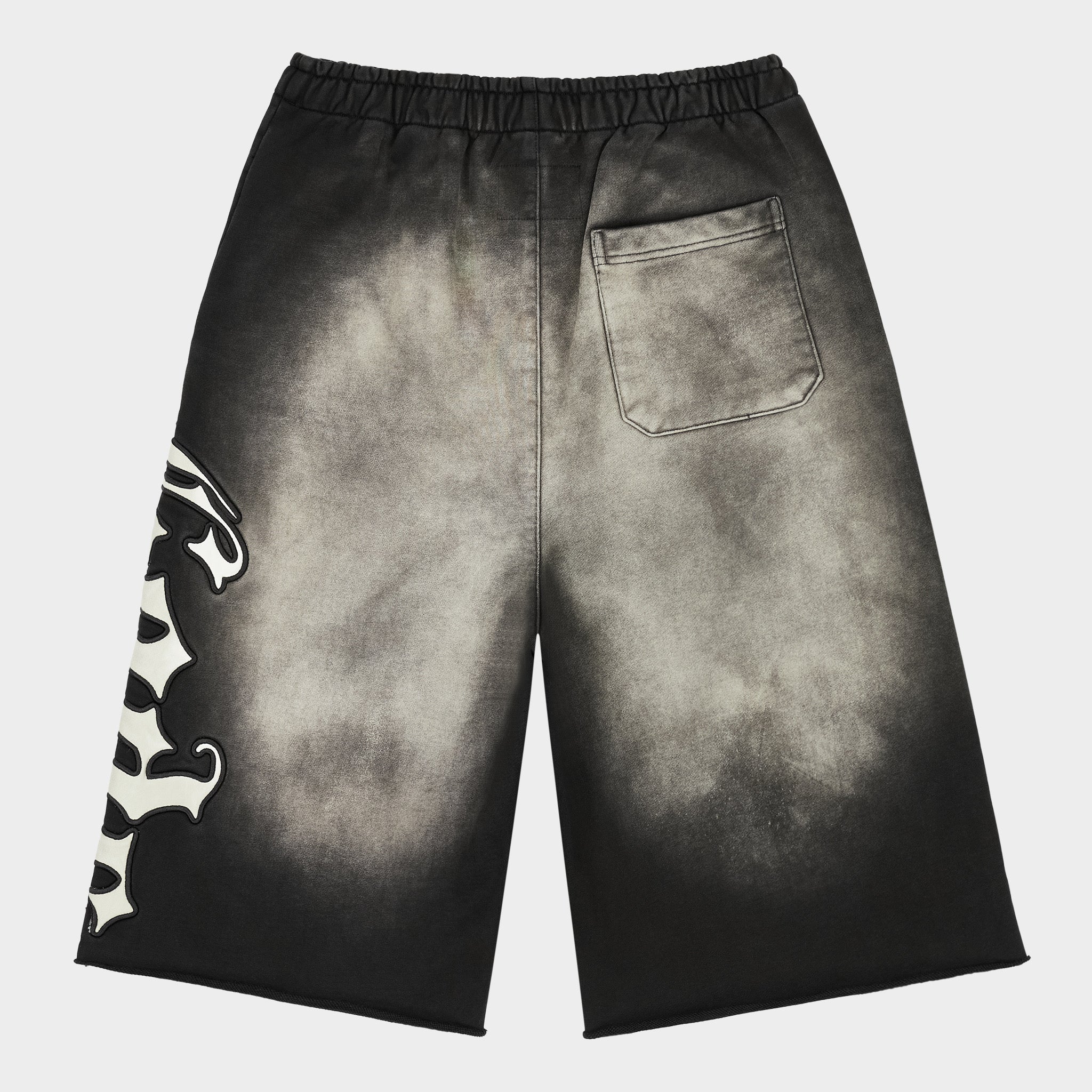 Godspeed New York OG Logo 3QTR Shorts Black Wash