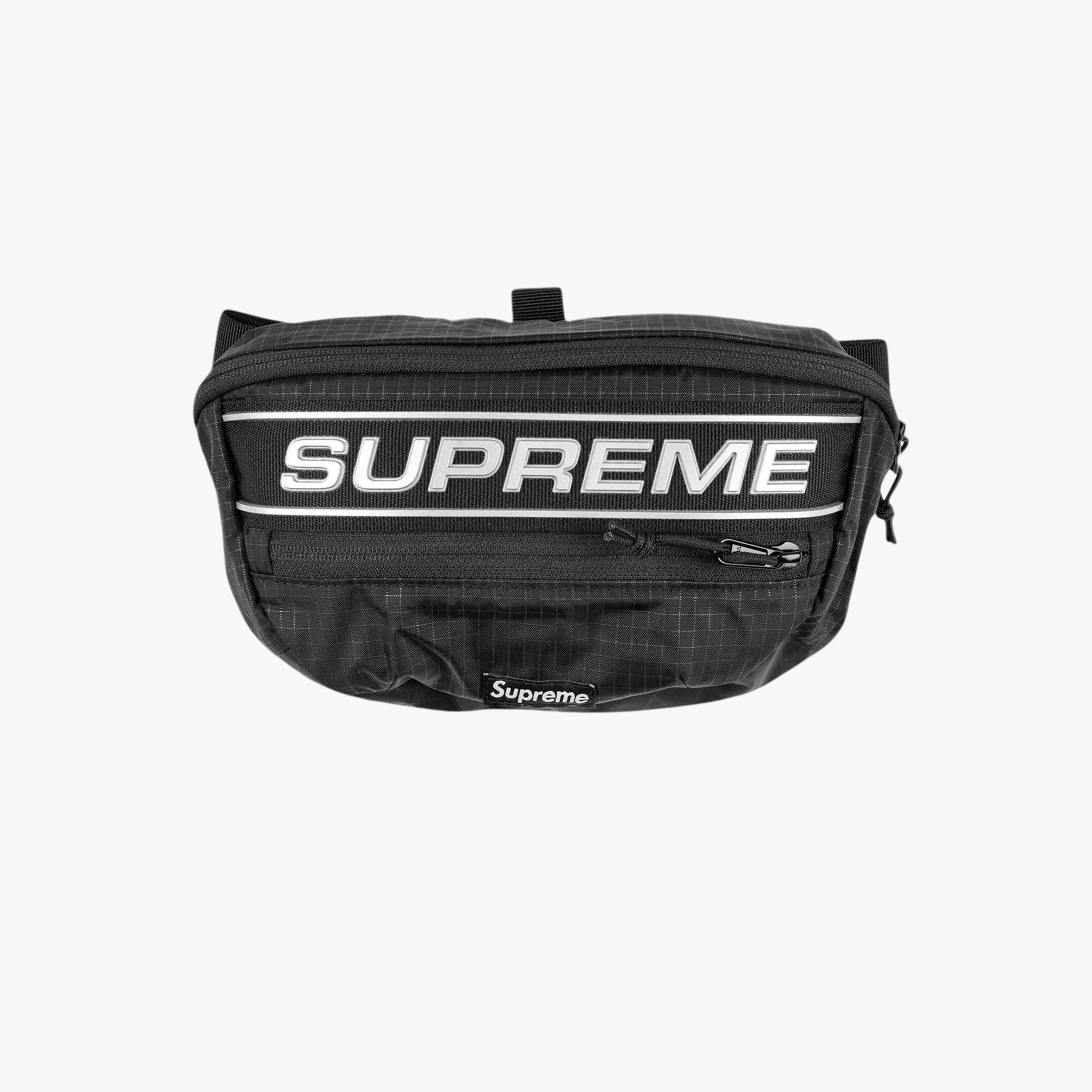Supreme Logo Waist Bag Black