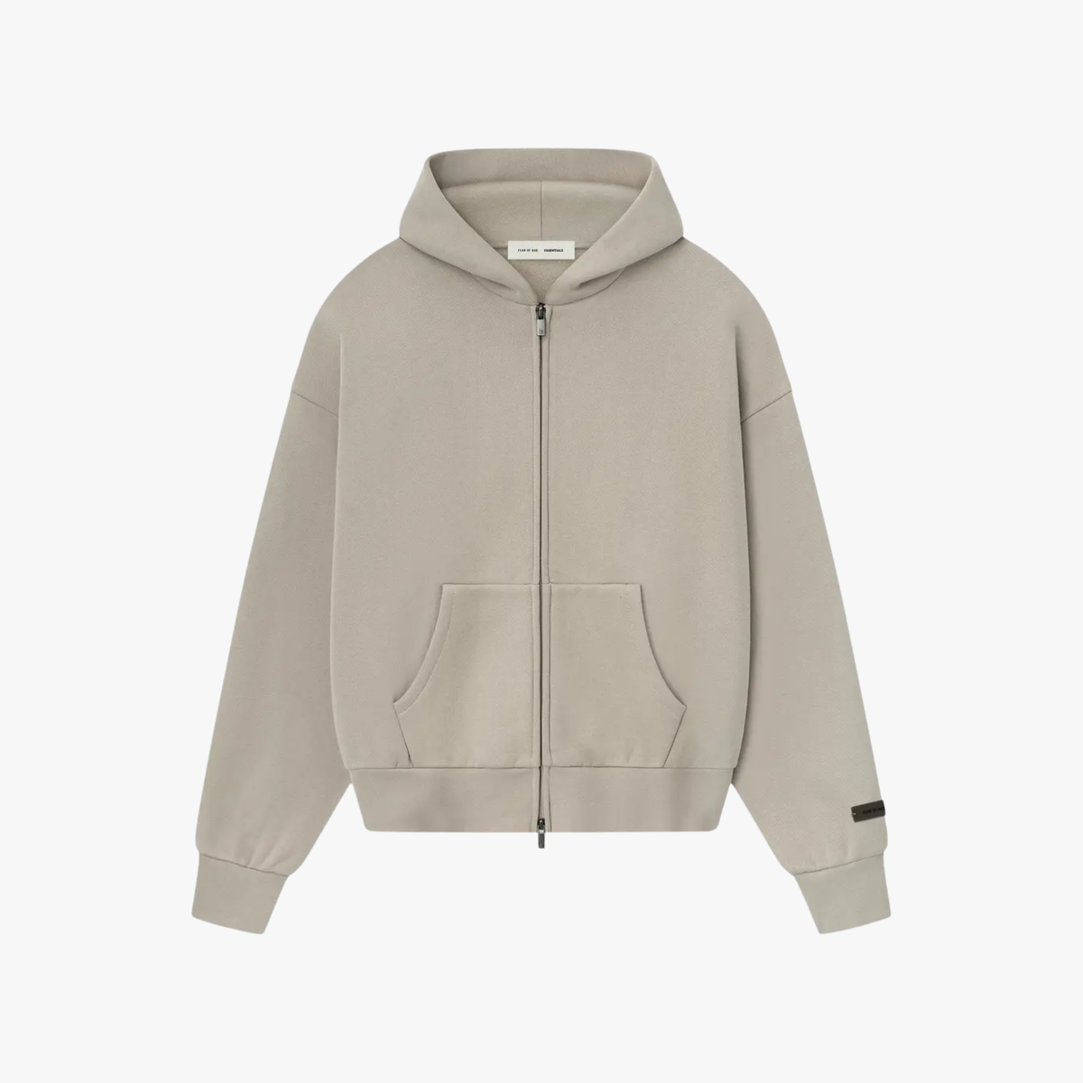Essentials Fear Of God Timber Zip-Up Hoodie