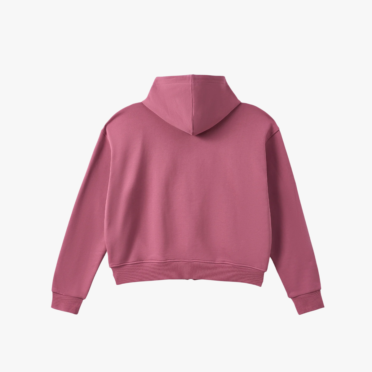 Azva Crystal Cactus Zip Hoodie Raspberry