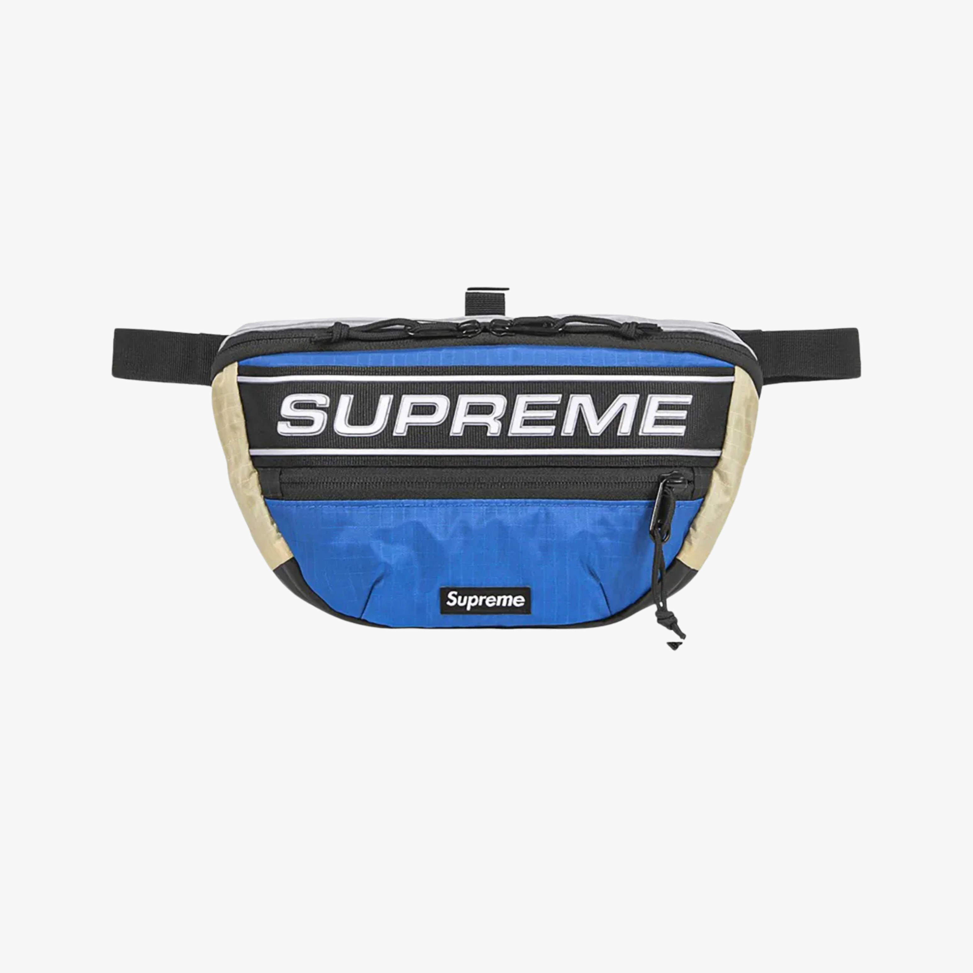 Supreme Logo Waist Bag Blue