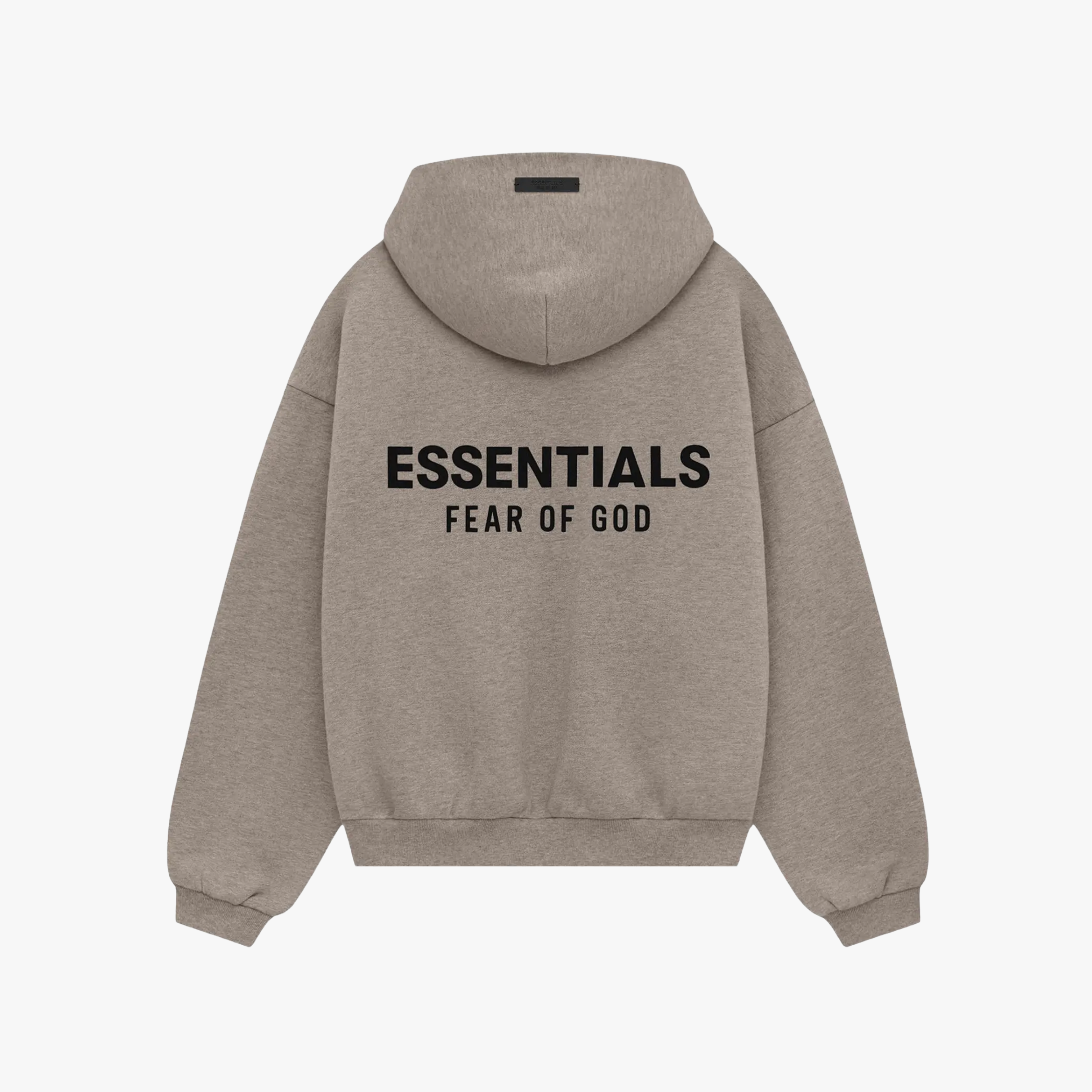 Essentials Fear Of God Fleece Hoodie Heather Gray