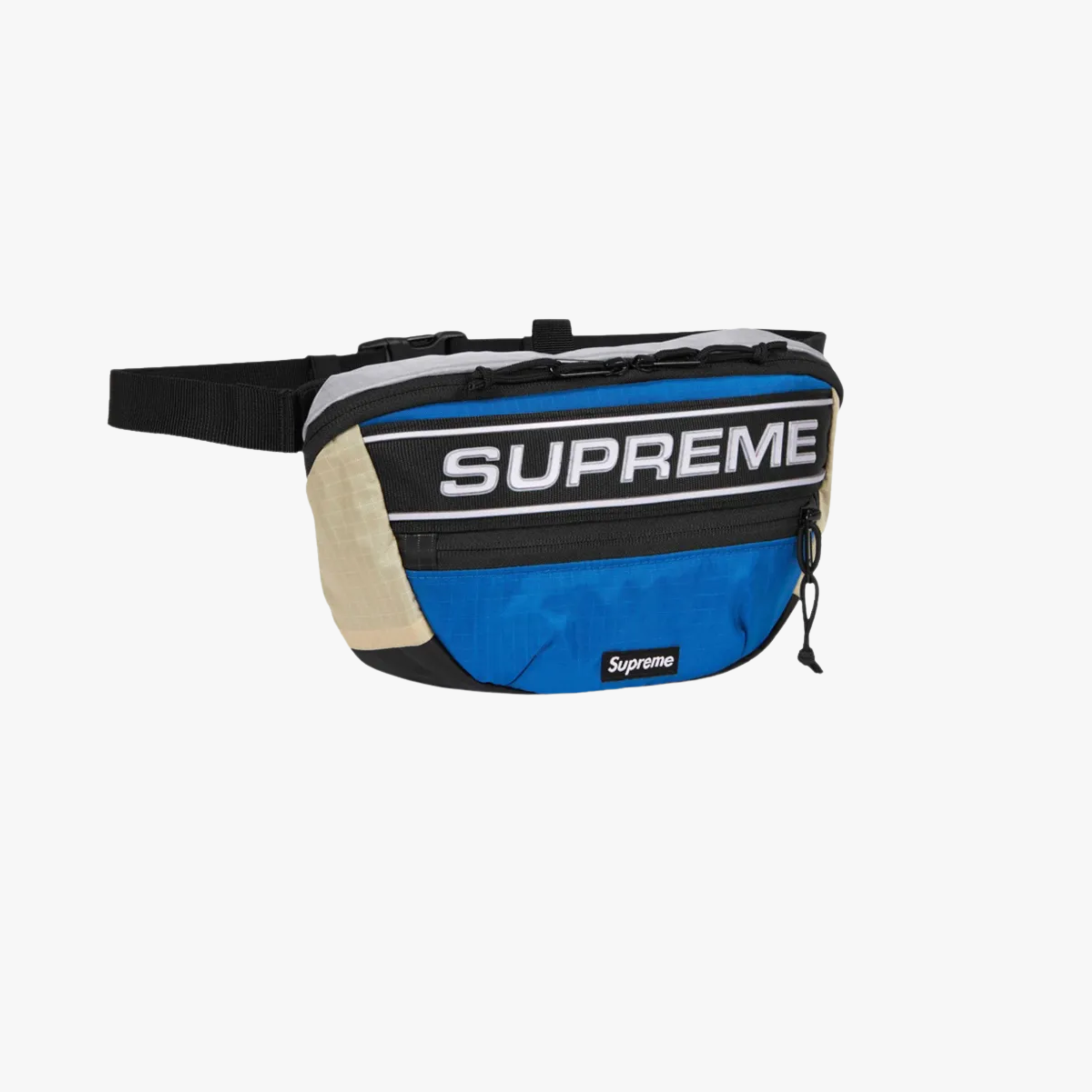 Supreme Logo Waist Bag Blue