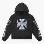 Godspeed Motto Chrome Hoodie Black