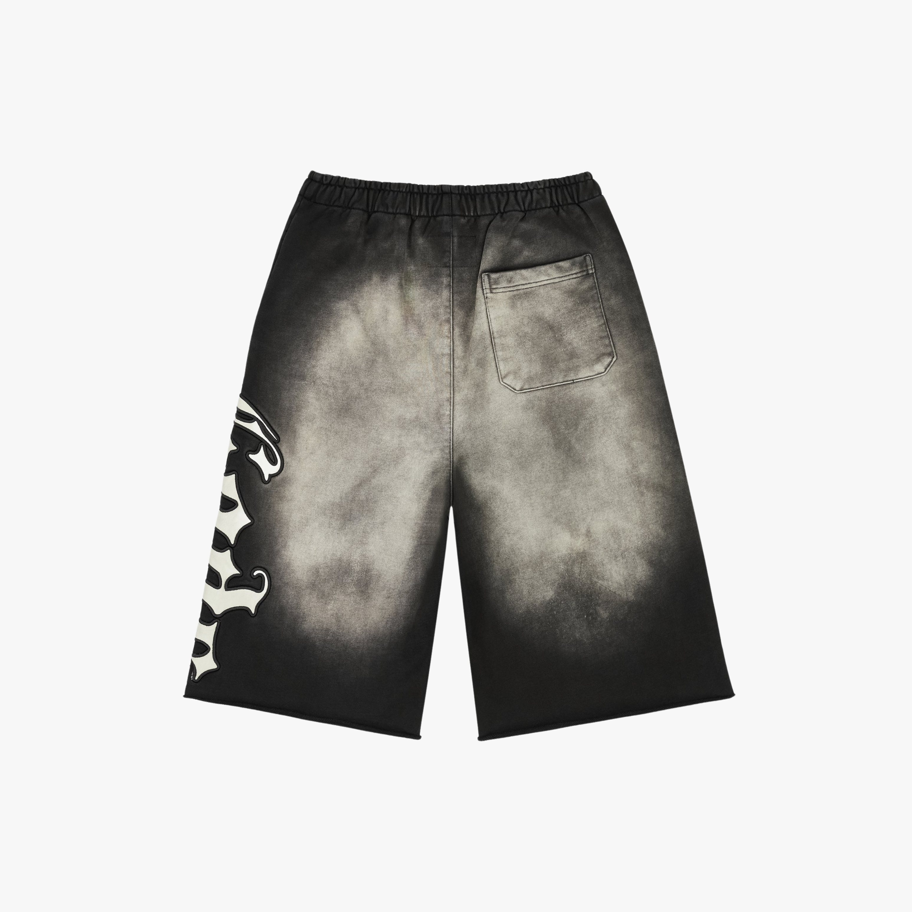Godspeed New York OG Logo 3QTR Shorts Black Wash
