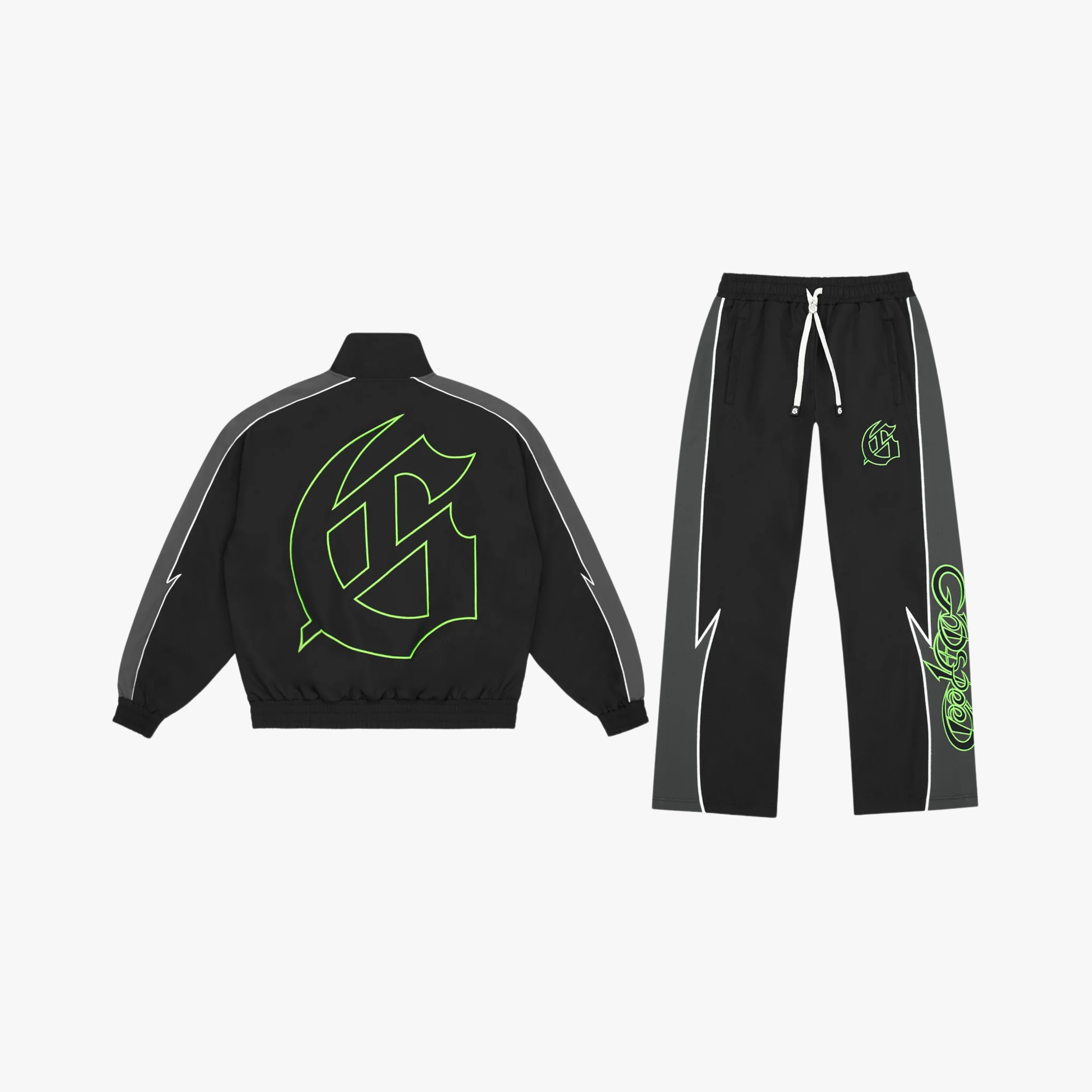 GodSpeed GT Tracksuit (BLACK/VOLT)