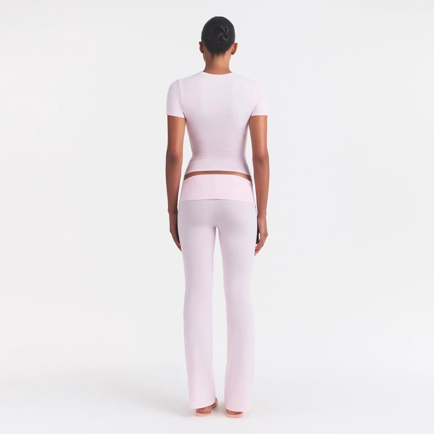 SKIMS Cotton Jersey T-Shirt Barley Pink