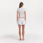 SKIMS Cotton Jersey T-Shirt Light Heather Grey